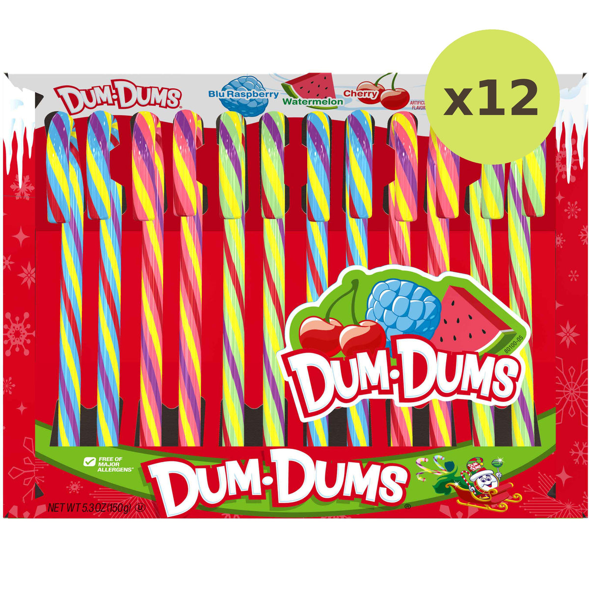 Spangler Dum Dum Candy Canes