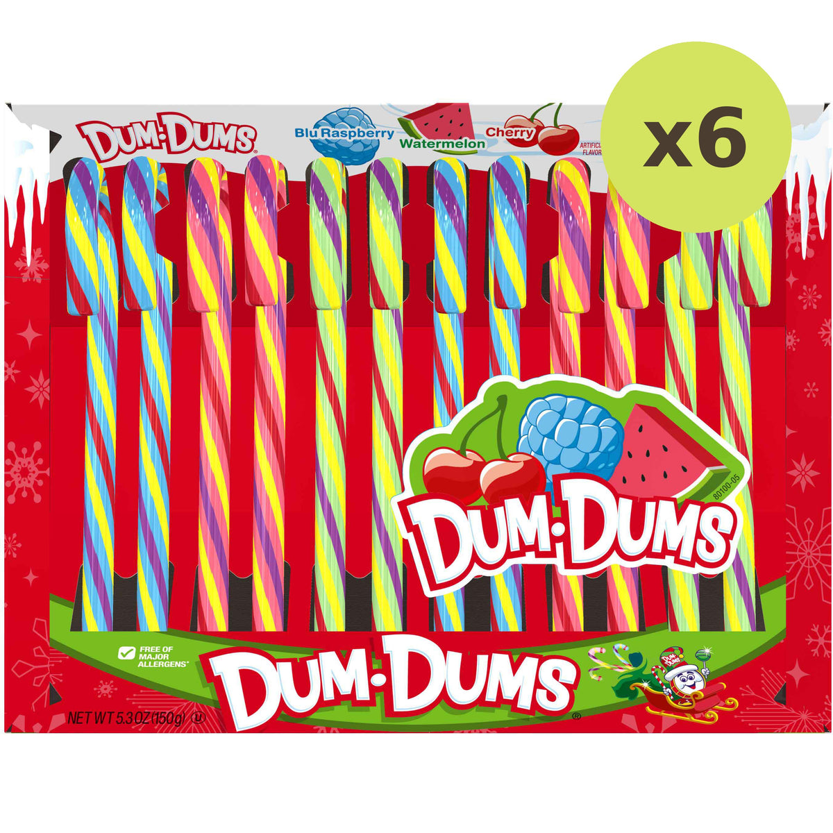 Spangler Dum Dum Candy Canes