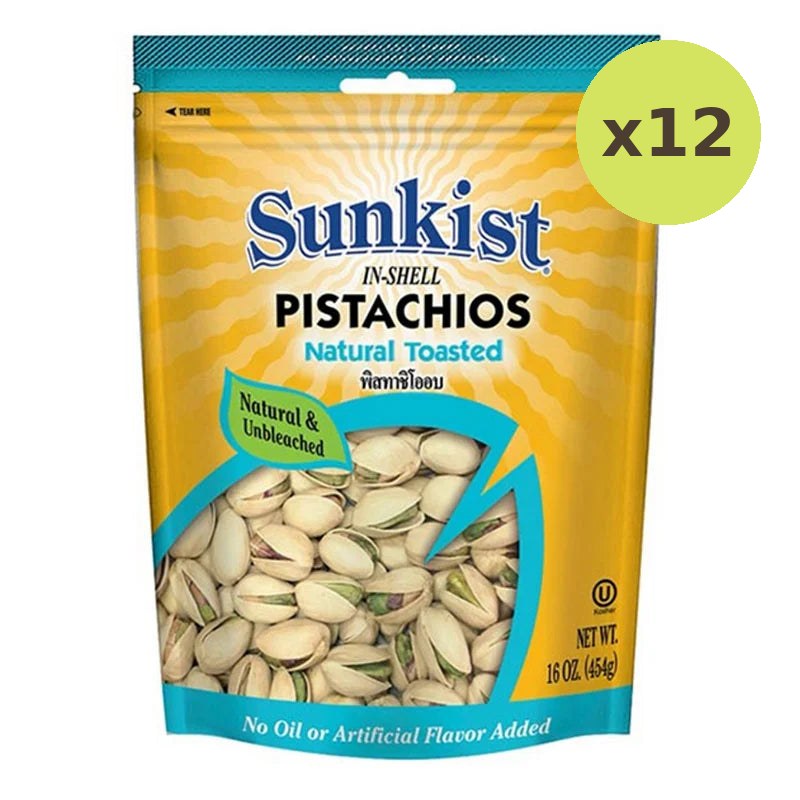 Sunkist Natural Pistachios 454g