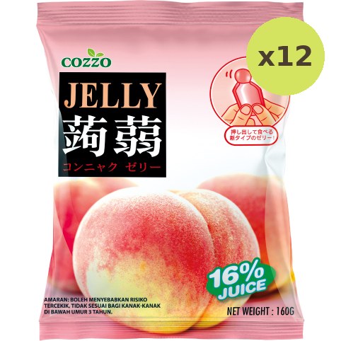 Cozzo Konnyaku Jelly Peach