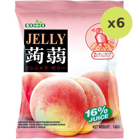Cozzo Konnyaku Jelly Peach