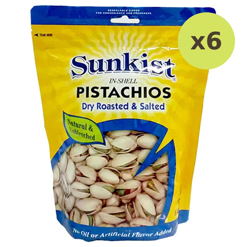 Sunkist Salted Pistachios 454g