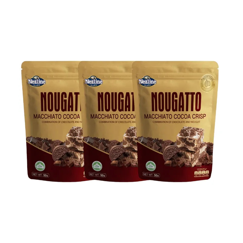 Nezline Nougatto Nougat Crisp Nougat Nougat Machiato 50g