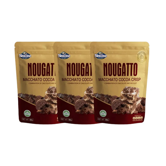 Nezline Nougatto Nougat Crisp Nougat Nougat Machiato 50g