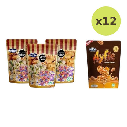 Nezline Tubtab Almond Pistachio Cashew Nut Snacks Cut Nuts
