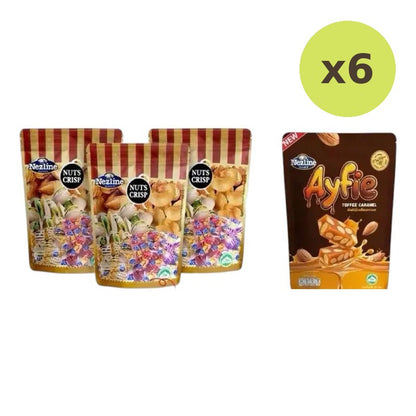 Nezline Tubtab Almond Pistachio Cashew Nut Snacks Cut Nuts