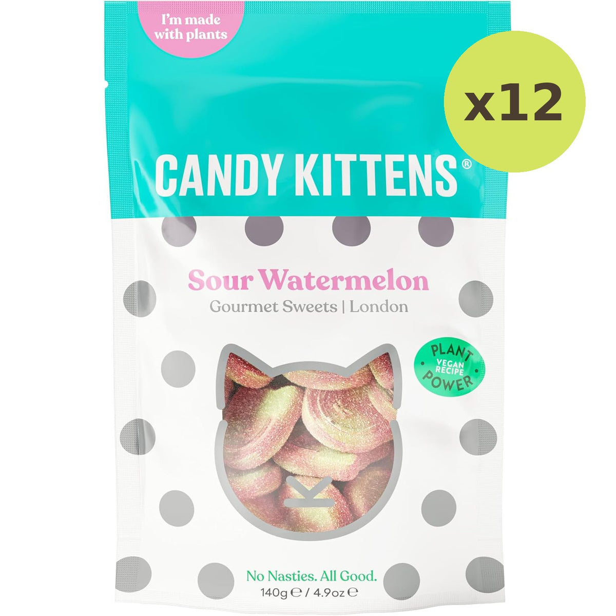 Candy Kittens Sour Watermelon Gourmet Sweets