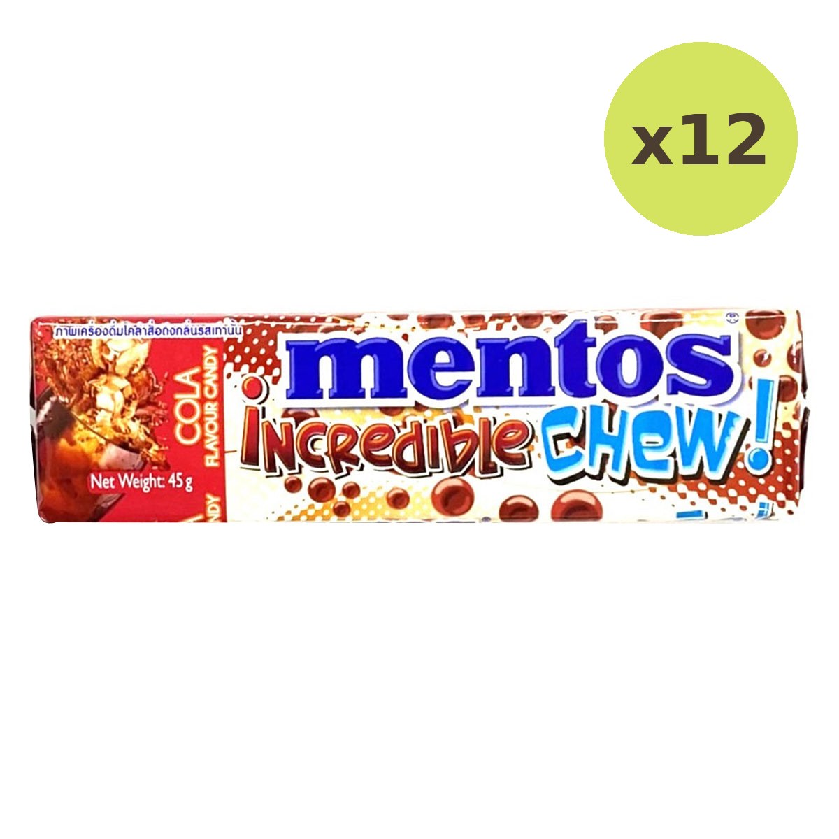 Mentos Incredible Chew Cola