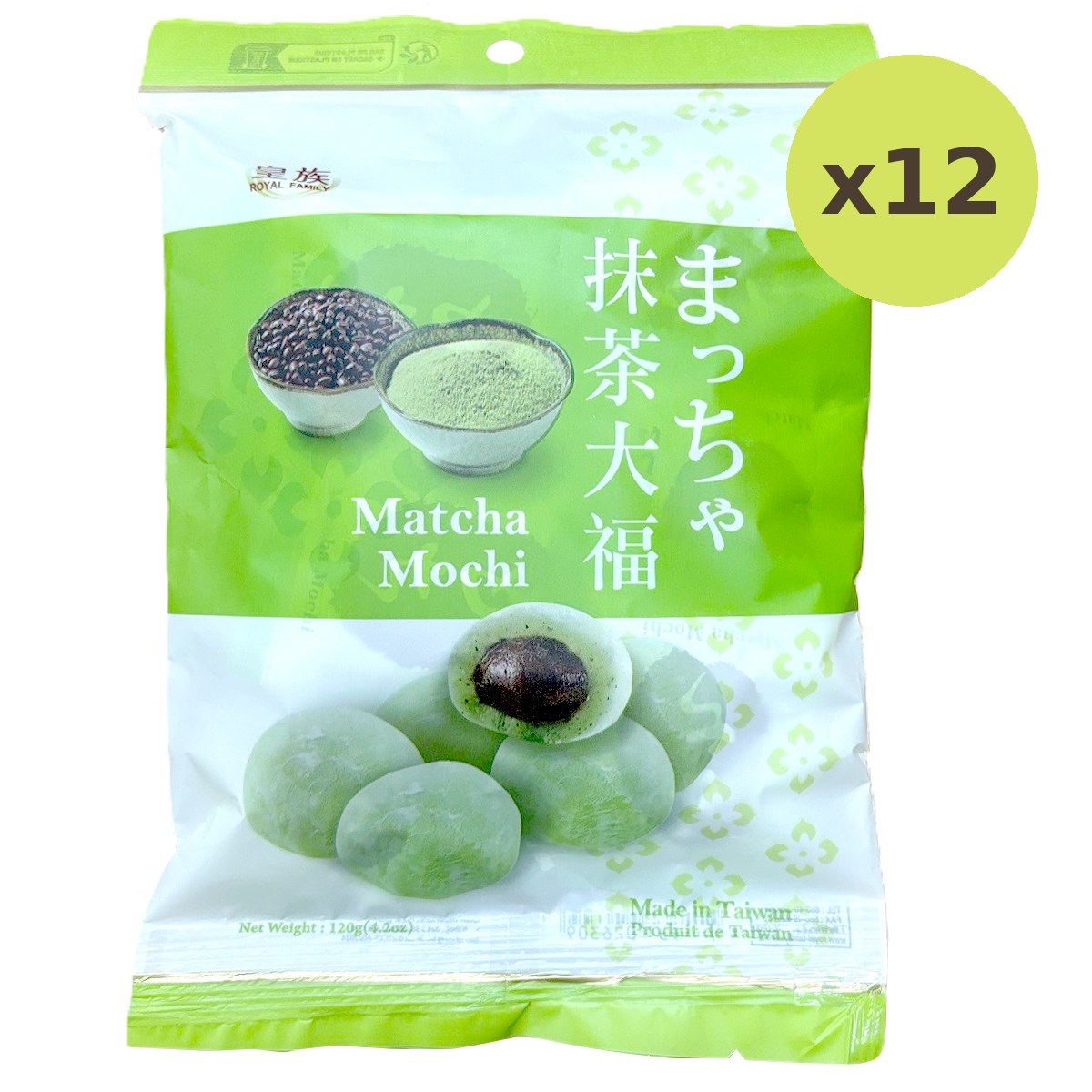 Royal Family Matcha Mochi