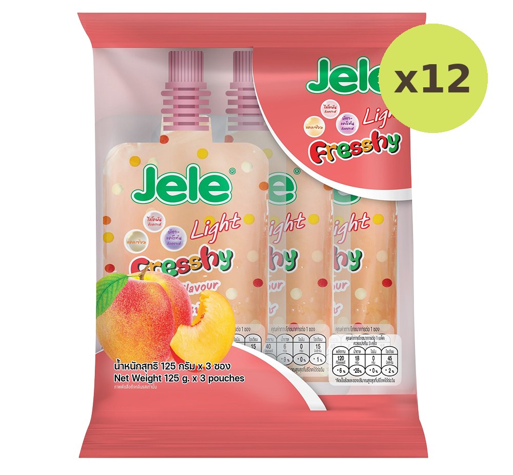Jele Light Fresshy Peach Flavor