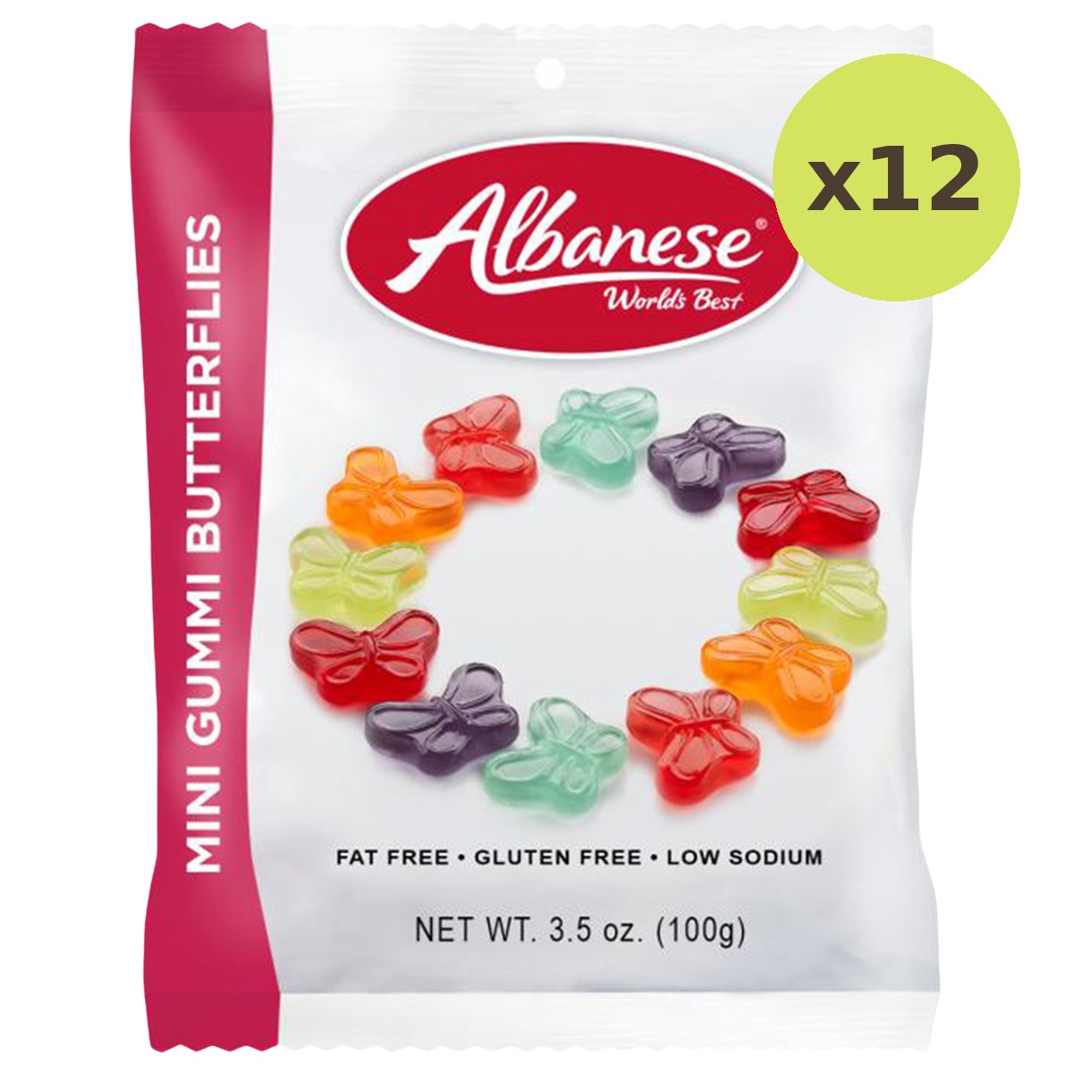 Albanese Mini Gummi Butterflies