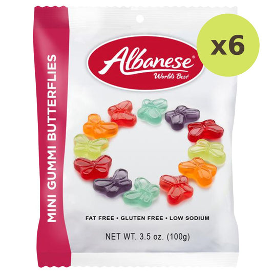 Albanese Mini Gummi Butterflies