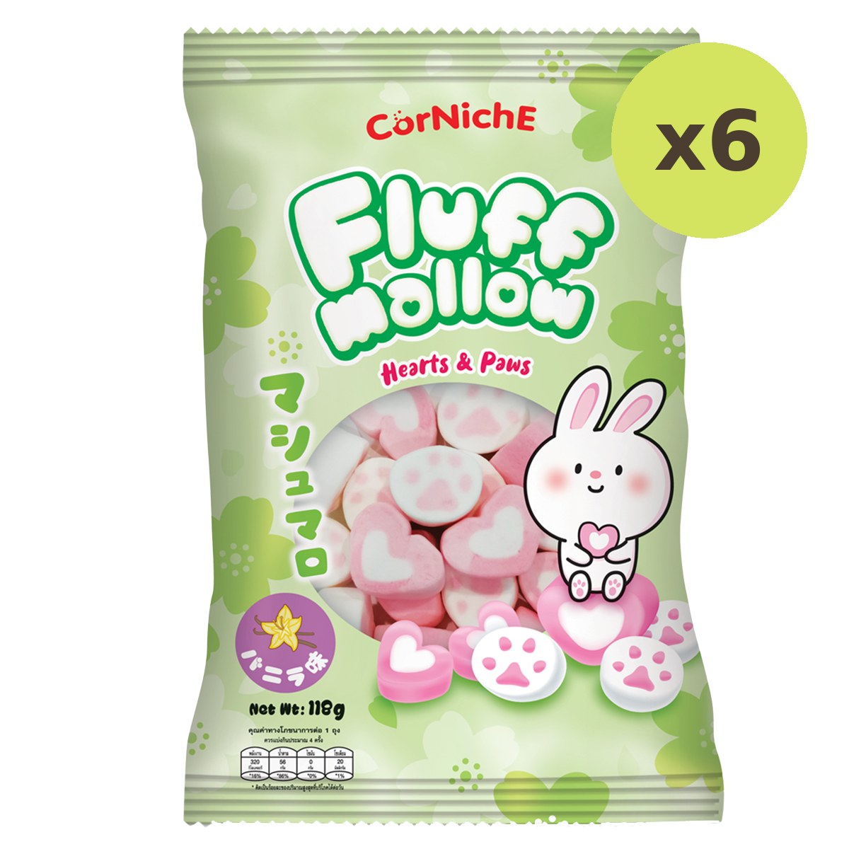 Corniche Fluffmallow Hearts & Paws