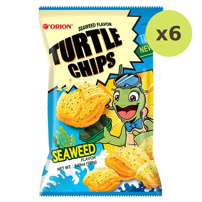 Orion Turtle Chips Seaweed Flavor 160g