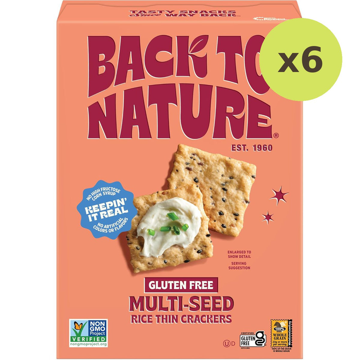 Back To Nature Gluten Free Multi Seed