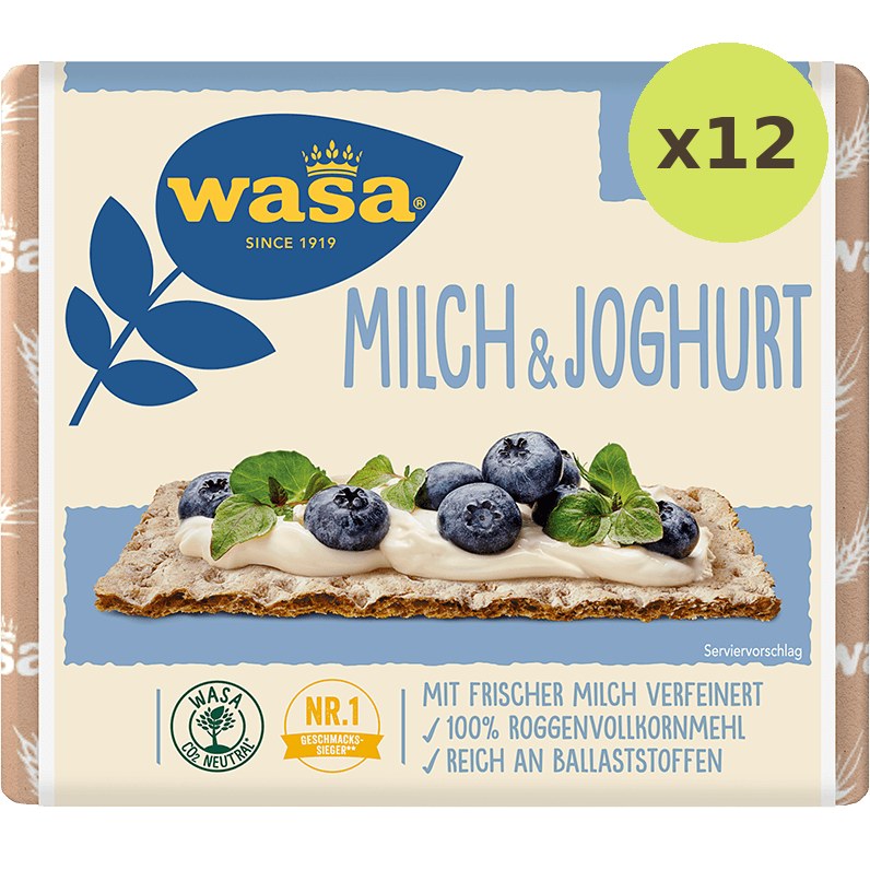 Wasa M Jolk Crispbread