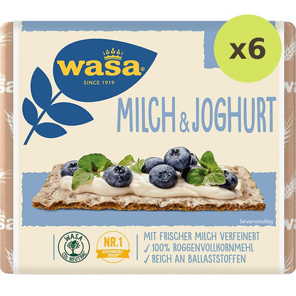 Wasa M Jolk Crispbread