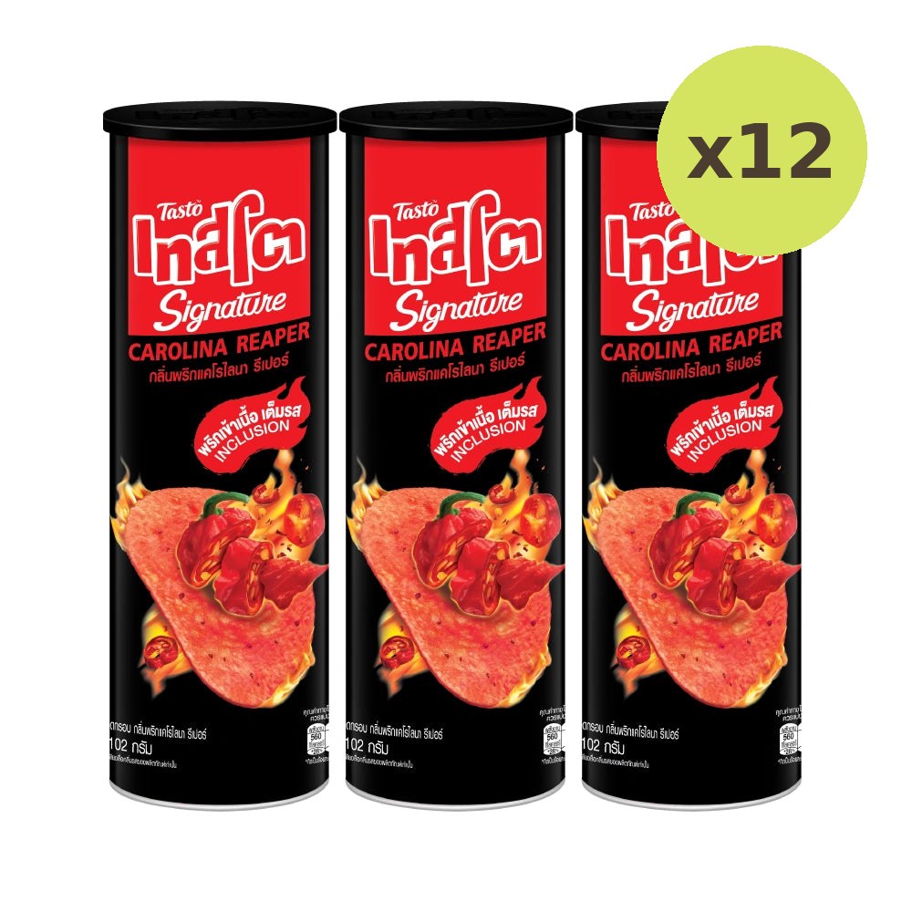 Tasto Signature Inclusion Crisps Carolina Reaper 102g