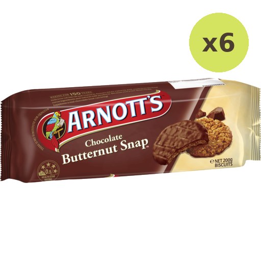 Arnott's Butternut Snap Chocolate Biscuits