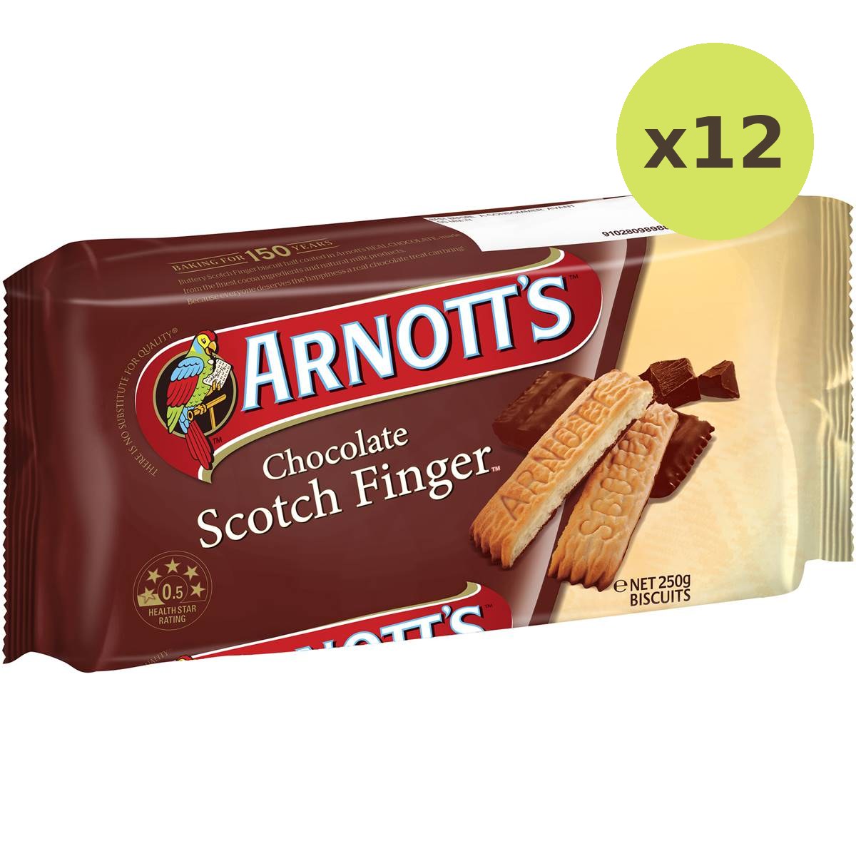 Arnott's Choc Scotch Fingers
