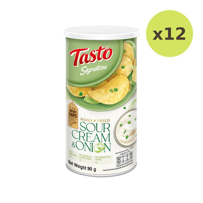 Tasto Signature Home Fried Sour Cream & Onion 90g