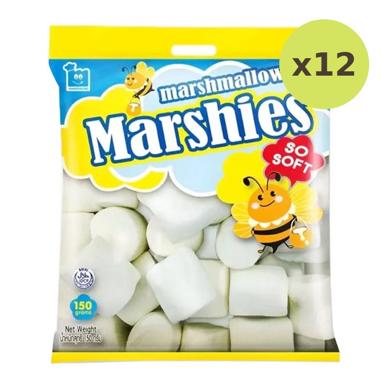 Marshies Vanilla Marge White Marshmallows 150g
