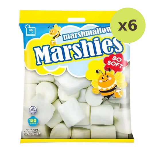 Marshies Vanilla Marge White Marshmallows 150g