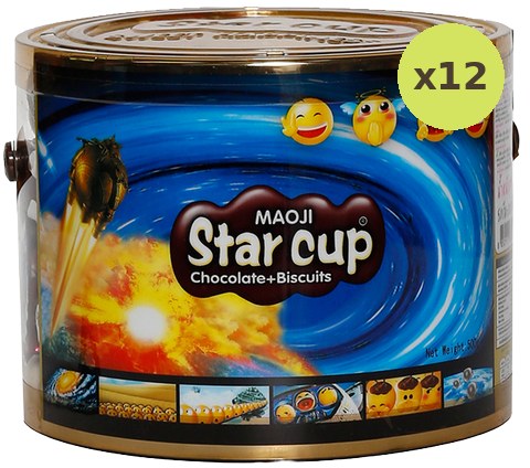 Maoji Star Cup Chocolate & Biscuits Dip