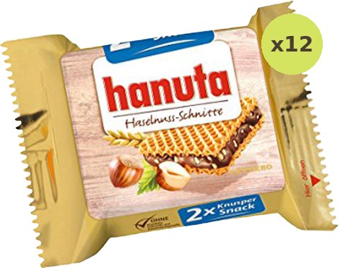 Hanuta Wafer With Hazelnut Cream