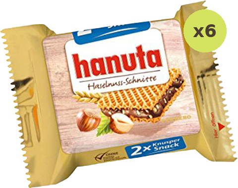 Hanuta Wafer With Hazelnut Cream