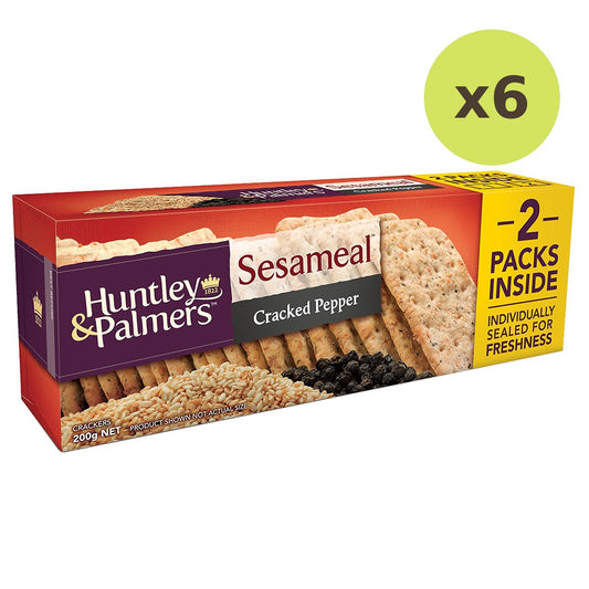 Huntley & Palmers Sesameal Cracked Pepper