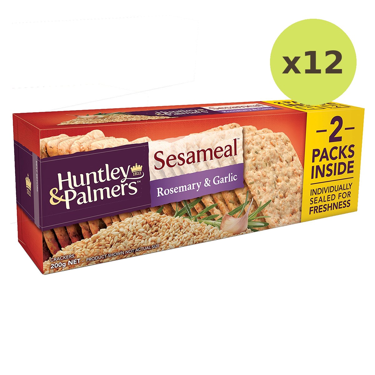Huntley & Palmers Sesameal Rosemary Garlic