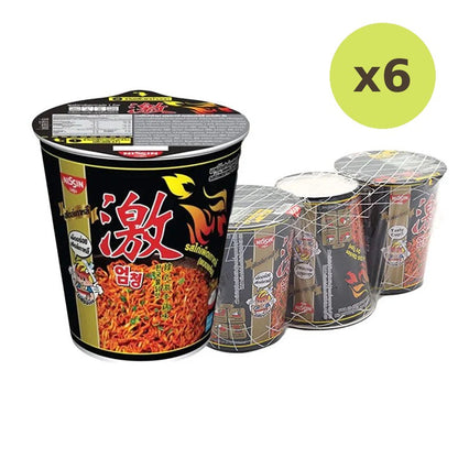 Nissin Premium Cup Instant Noodle Korean Hot Chilli Chicken 71g