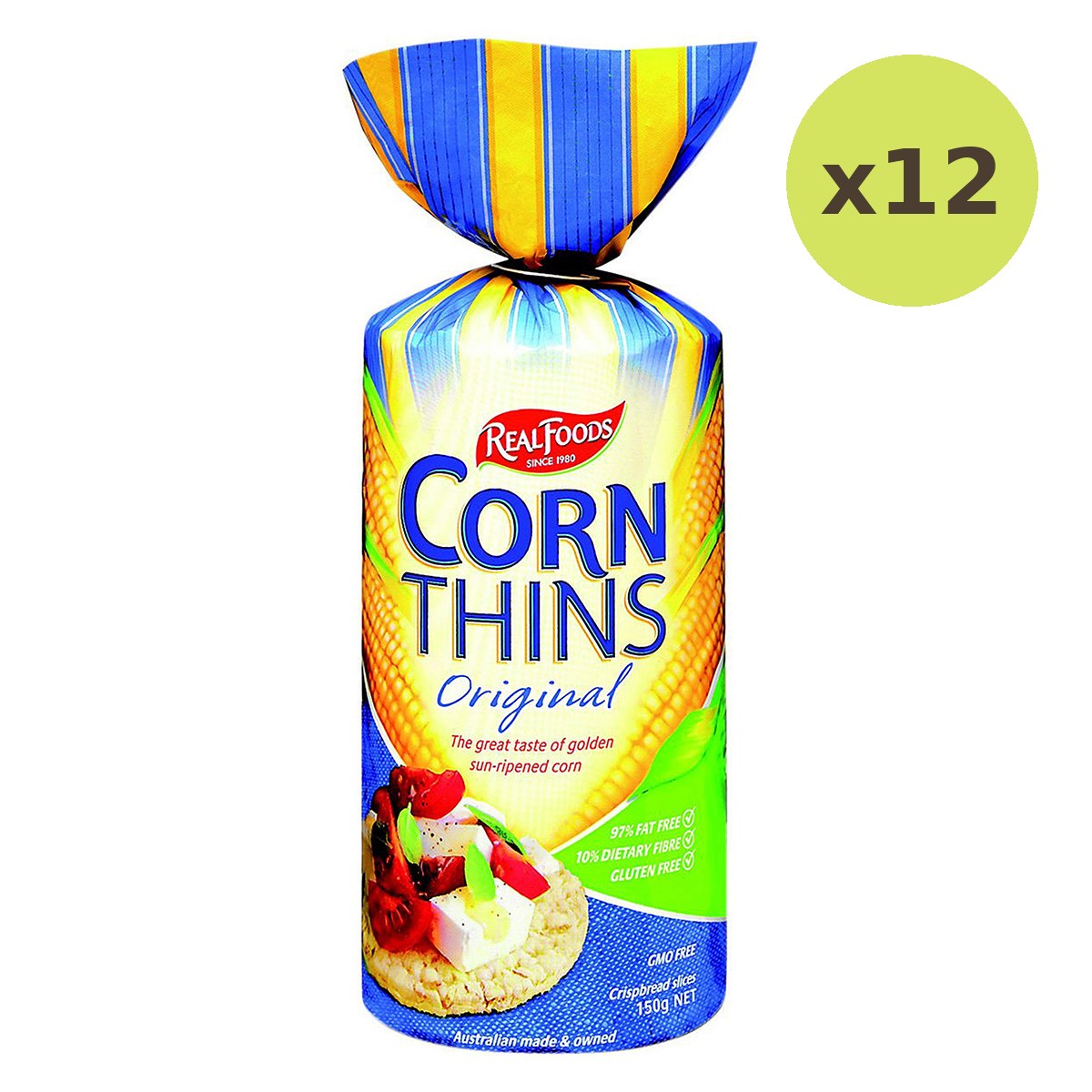 Cornthins Thin Corn Crackers Original