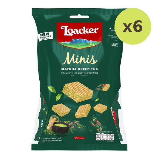 Loacker Matcha Green Tea Mini Wafer