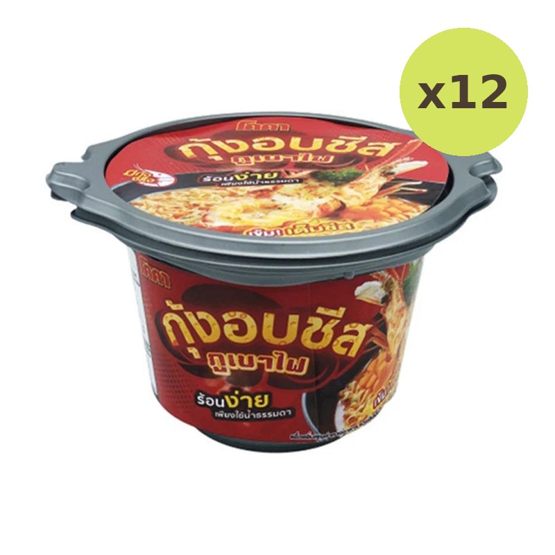 Koka Coca Noodle Bowl Baked Shrimp Flavor With Volcanic Cheese 1