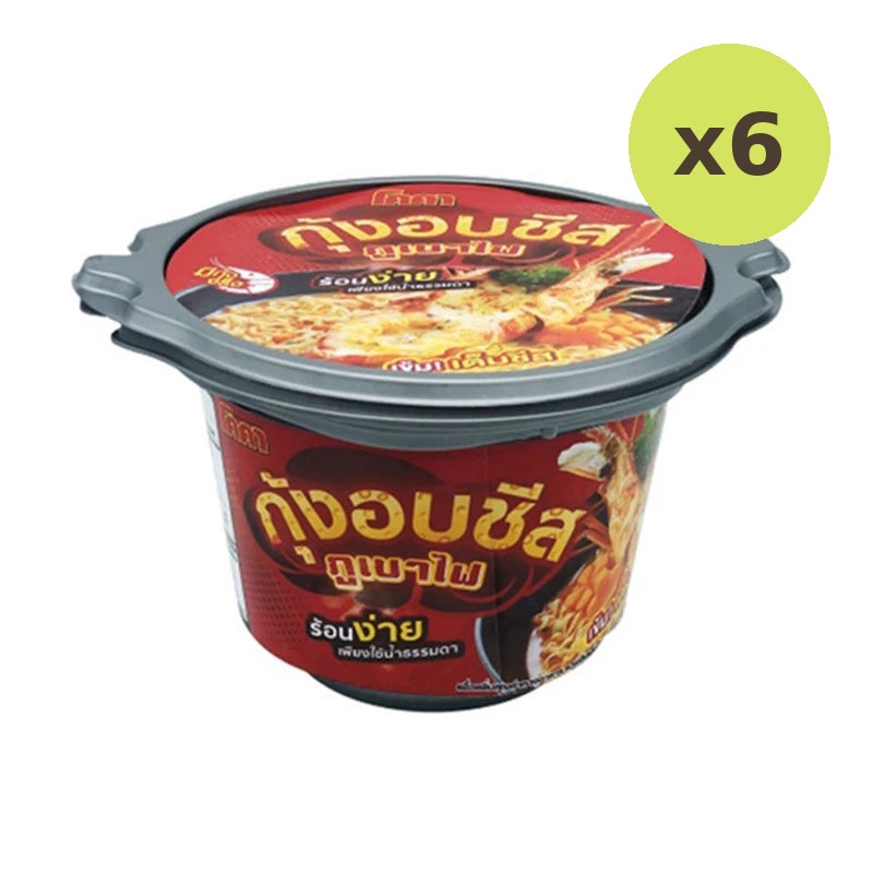 Koka Coca Noodle Bowl Baked Shrimp Flavor With Volcanic Cheese 1