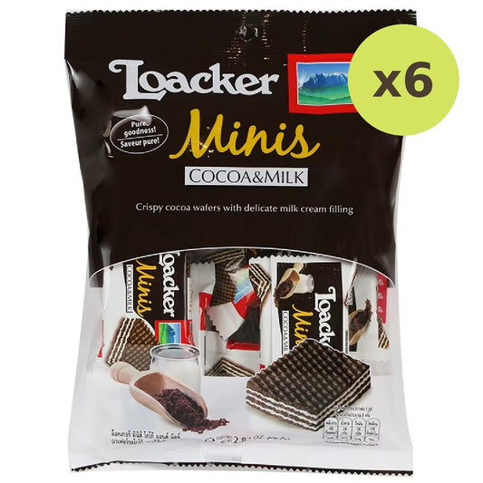 Loacker Cocoa Milk Mini Wafer
