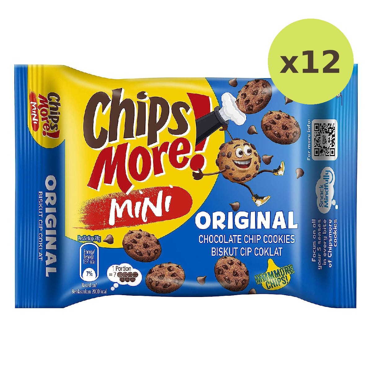 Chips More Mini Original Chocolate Chip Cookies