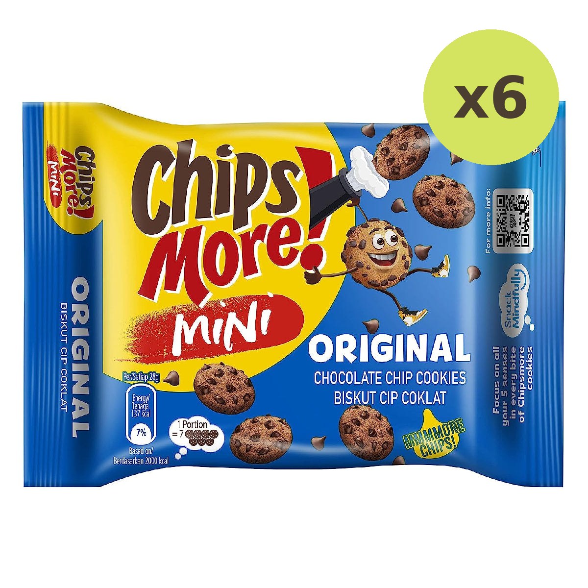 Chips More Mini Original Chocolate Chip Cookies