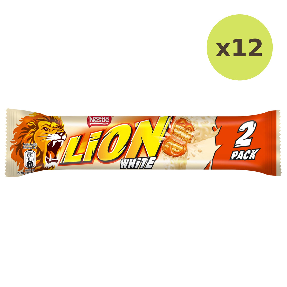 Nestle Lion White Chocolate Wafer Bar
