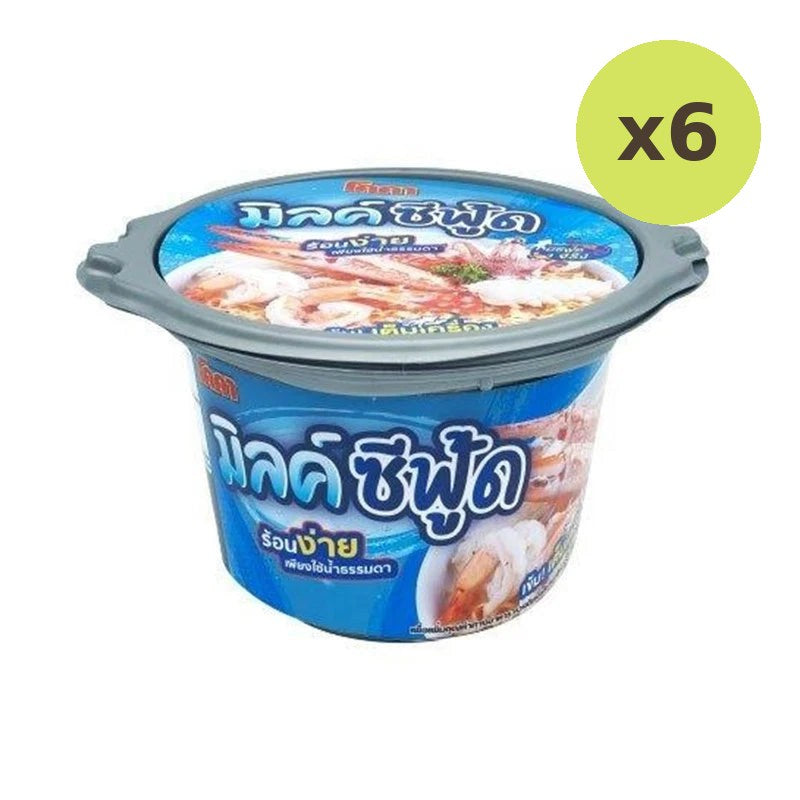 Koka 1 Cup Of Coca Noodles Mild Seafood Flavor Bowl