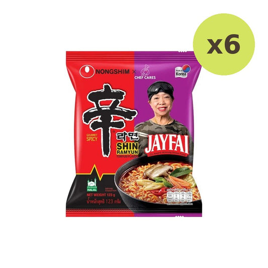 Nongshim X Jay Fai Shin Ramyun Liquid Noodle Soup
