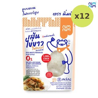 Nimnim Egg White Fiber Noodles Low Cal High