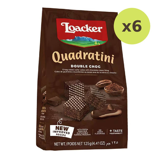 Loacker Quadratini Double Choc
