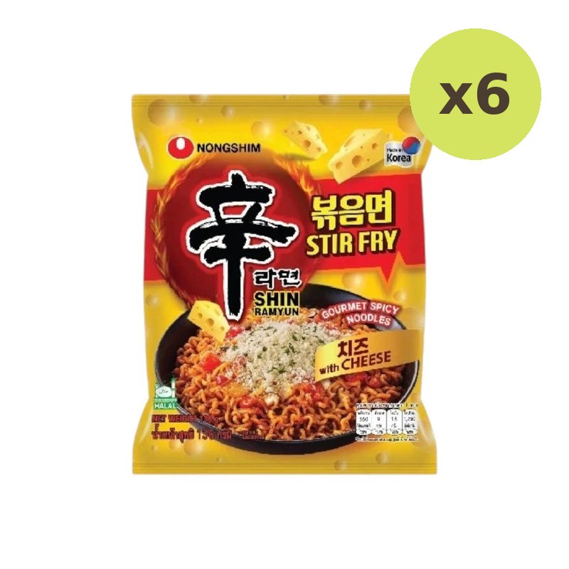 Nongshim Ramyun Stir Fry Cheese