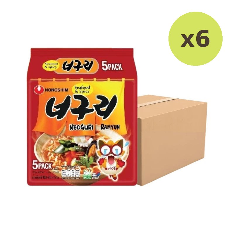 Nongshim Neoguri Ramyun Seafood & Spicy