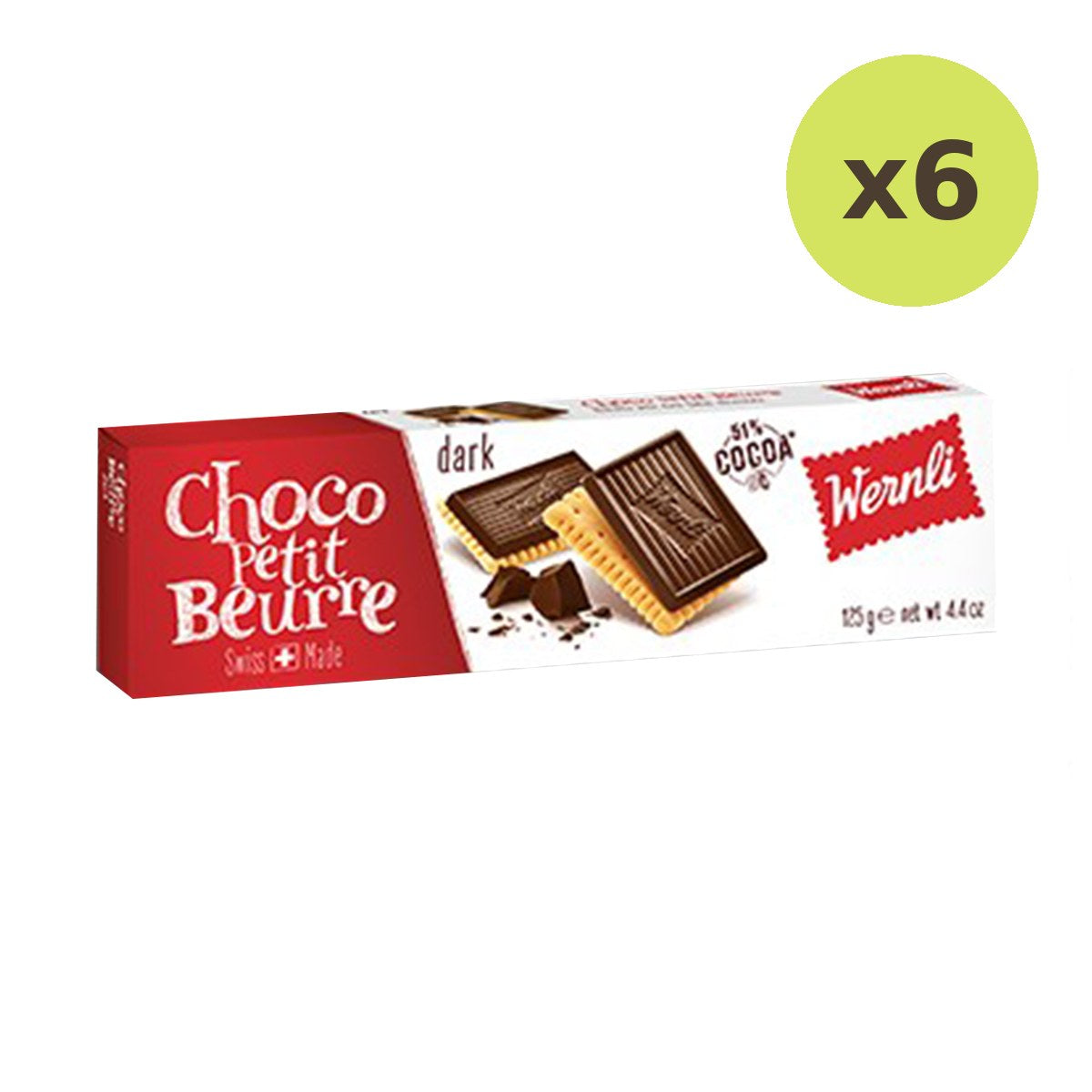 Wernli Petit Beurre Noir Biscuit