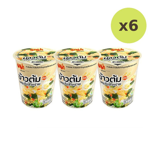 Mama Rice Porridge Cup Seaweed Egg Soup Flavor Cups