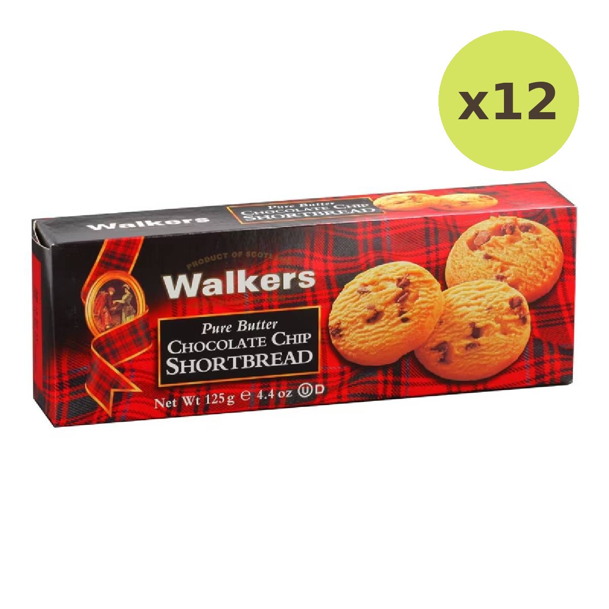 Walkers Butter Shortbread Choc Chips